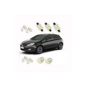 Kit Lampadas Led Fiat Bravo Teto/Placa/Ré Tipo Xenon
