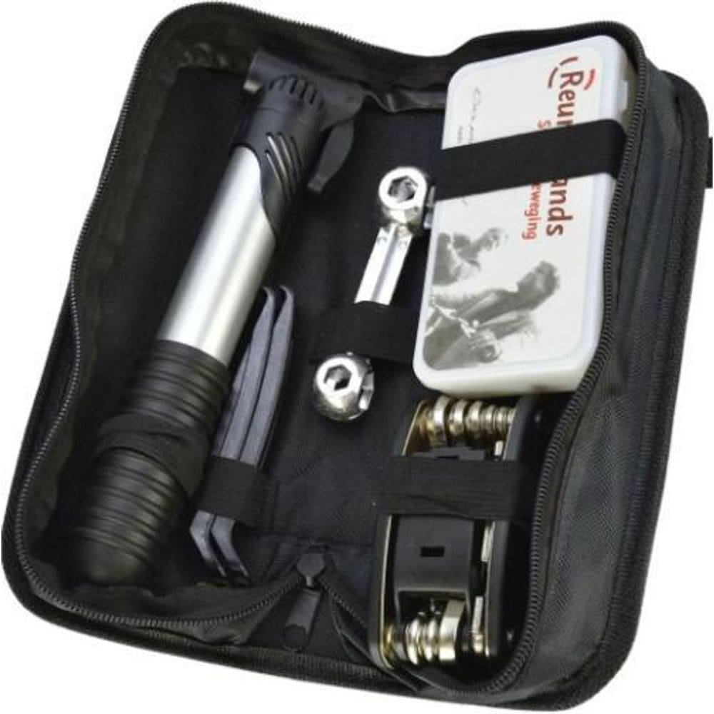 Kit de Ferramentas Bike - Chaves, Bomba, Espátulas
