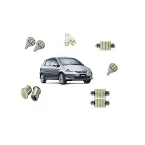 Kit Lâmpadas Led Lanterna Super Branca Honda Fit 04/15