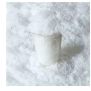 Kit 1,5Kg Neve Artificial Que Gruda Na Árvore Natal Tipo Gel