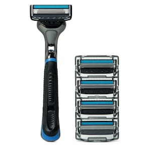 Aparelho De Barbear Dr Jones Razor 4 + 4 Recargas