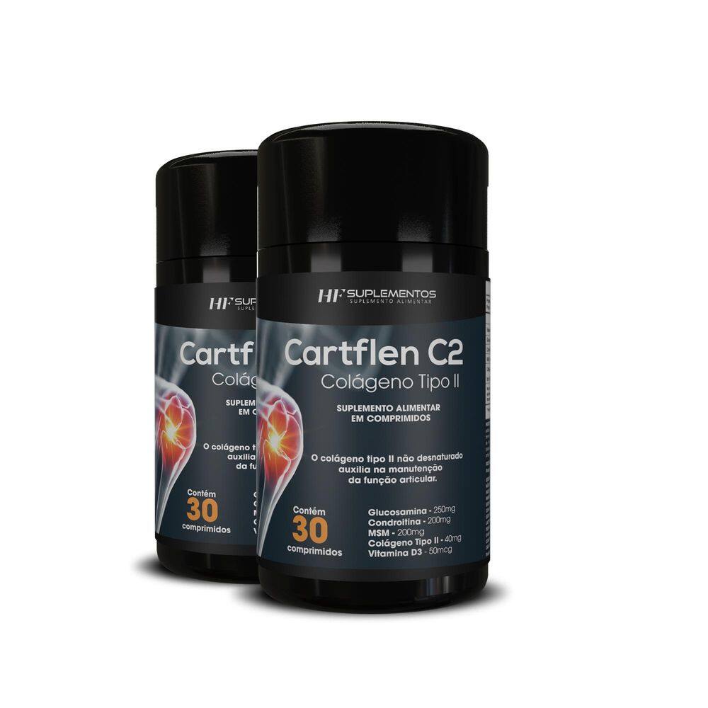 2X Cartflen C2 Colageno Tipo Ii 30Comp Hf Suplementos