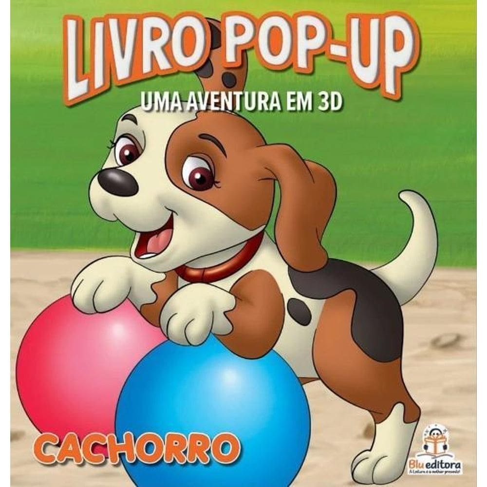 Livro Pop-Up - Uma Aventura Em 3D - Cachorro