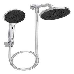 Ducha Cromada Redonda Com Desviador Chuveirinho - Deca