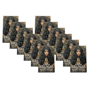 Kit Com 12 O Tarô Das Bruxas 22 Cartas Plastificado E Manual