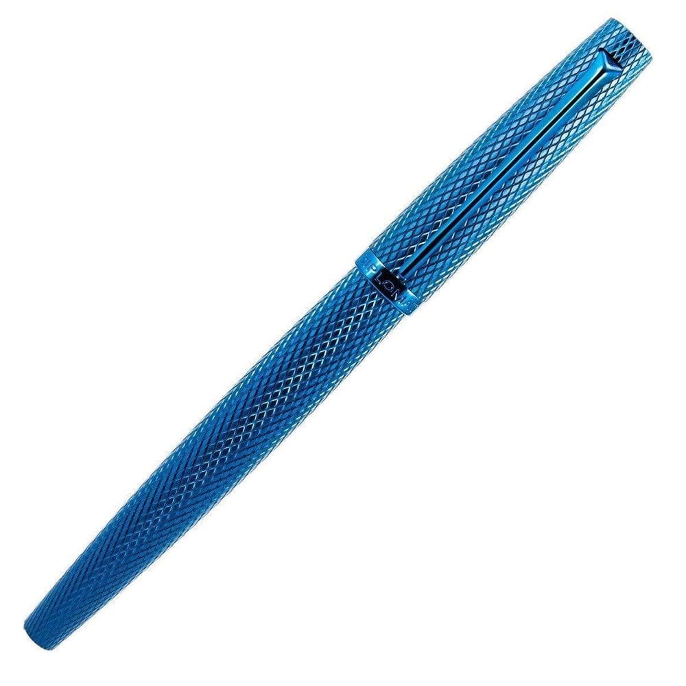 Caneta Tinteiro Diplomat Viper Blue Guilloche F