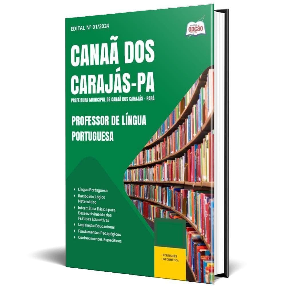 Apostila Prefeitura Canaã Dos Carajás Pa 2024 Professor