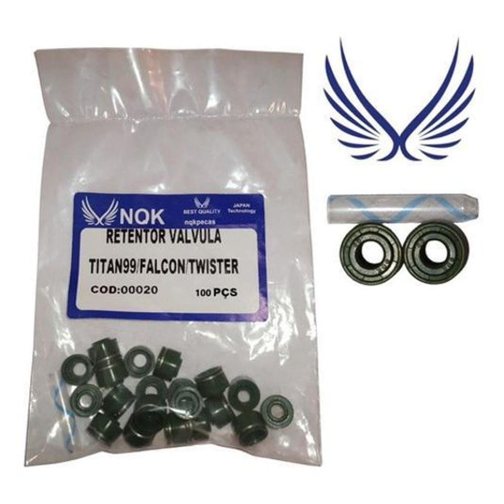 Retentor Da Haste De Valvula Titan 99/Xr 200 Pcte. C/50