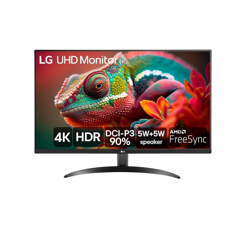 Monitor LG Ultra UHD 32`` 4K, HDMI, HDR10, AMD Free Sync, MaxxAudio, Dynamic Action Sync, Black Stabilizer - 32UR500-B