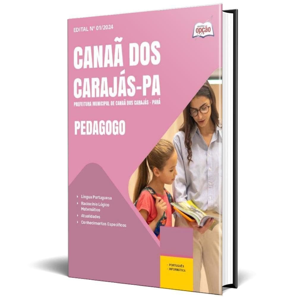 Apostila Prefeitura De Canaã Dos Carajás Pa 2024 - Pedagogo