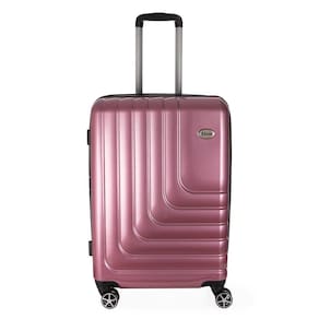 Mala de Viagem Grande Expansível em Abs Ika Flex Cadeado Tsa Embutido Rodas Duplas 360 Rosê - Rosê, G