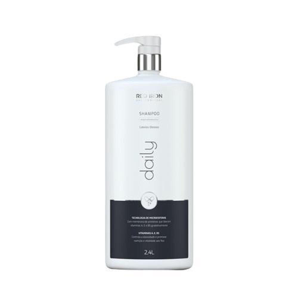 Red Iron Daily Lavatorio Shampoo Cabelos Oleosos 2,4L