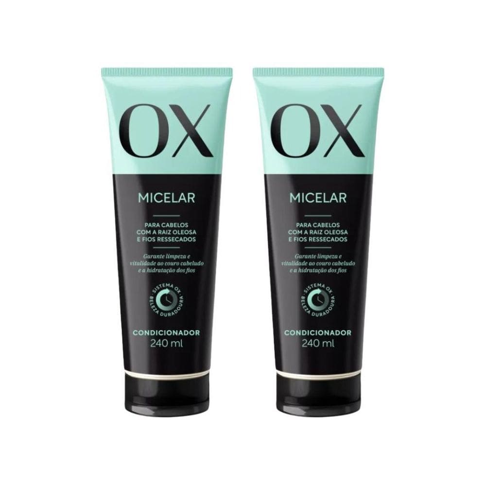 Condicionador Ox 240Ml Micelar - Kit Com 2Un