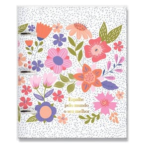 Caderno Argolado Fichario Sempre-Viva Fina Ideia