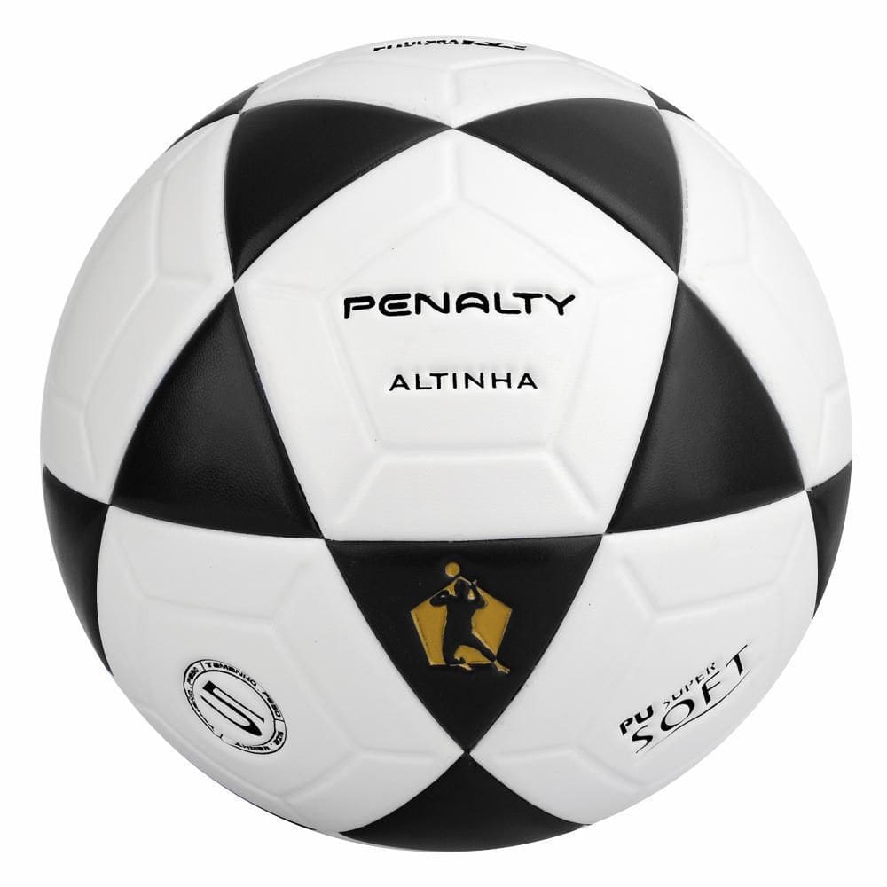 Bola Futevôlei Penalty XXI PU Branca Preta 425-440g