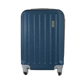 Mala de Viagem Media em Abs Ika Scorpion Cadeado Embutido - Azul Marinho, M