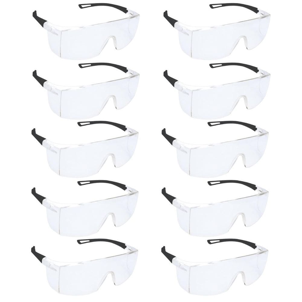 Óculos De Segurança Proteção Incolor Evolution Pro Kit 50 Un