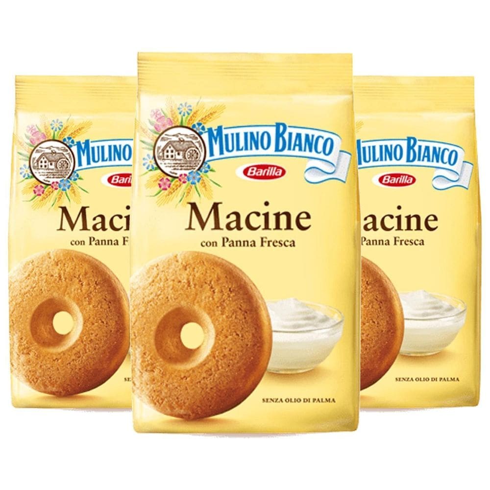 Kit 3Und Biscoito Com Creme Fresco Macine Mulino Bianco 350G