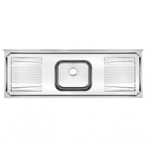 Pia De Inox 1,60 X 0,53 Escorredor
