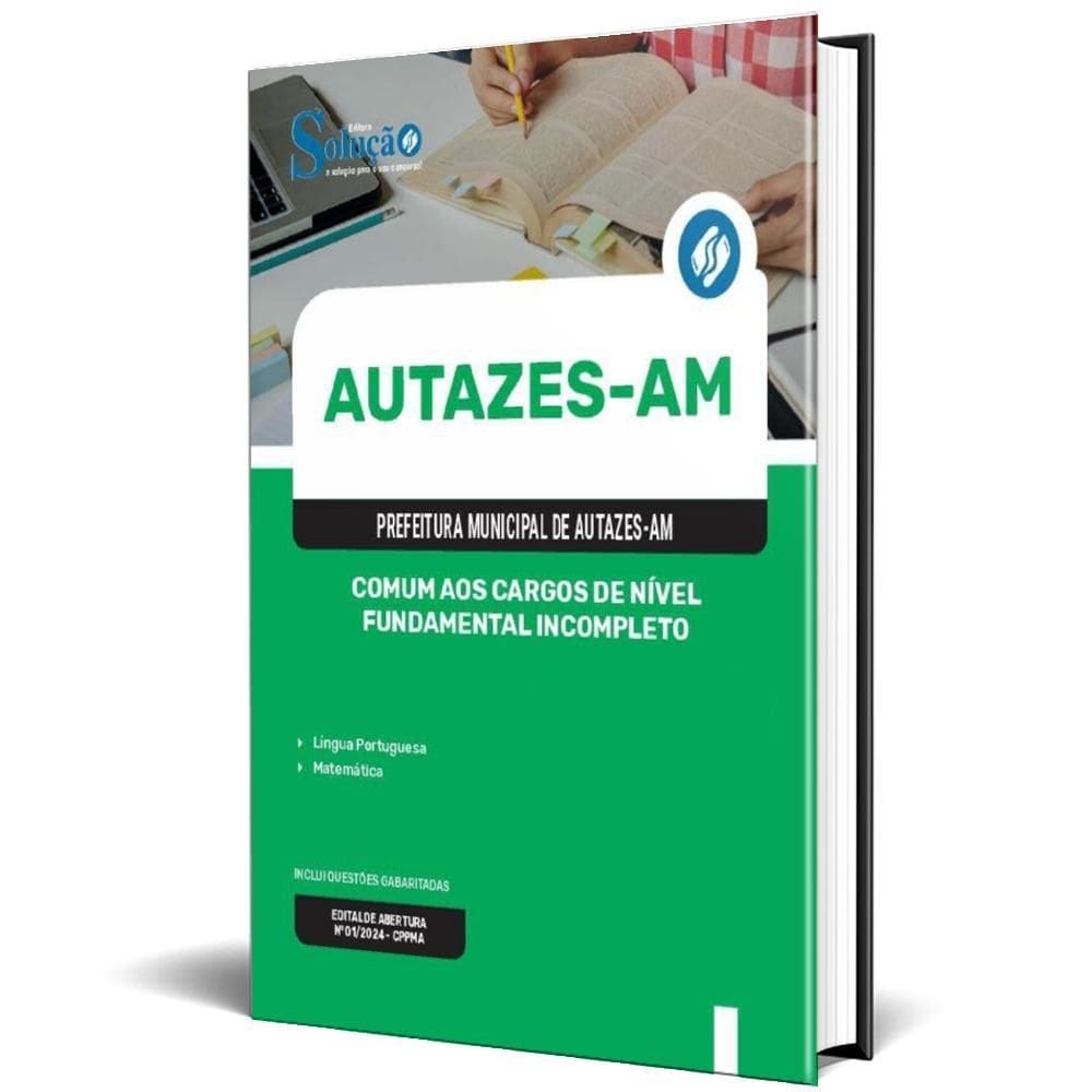 Apostila Prefeitura Autazes Am 2024 Comum Aos Cargos Nível