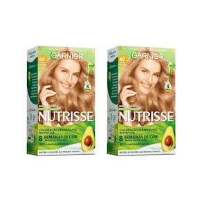 Coloraçao Nutrisse 80 Louro Claro / Pátria Amada - Kit C/2Un