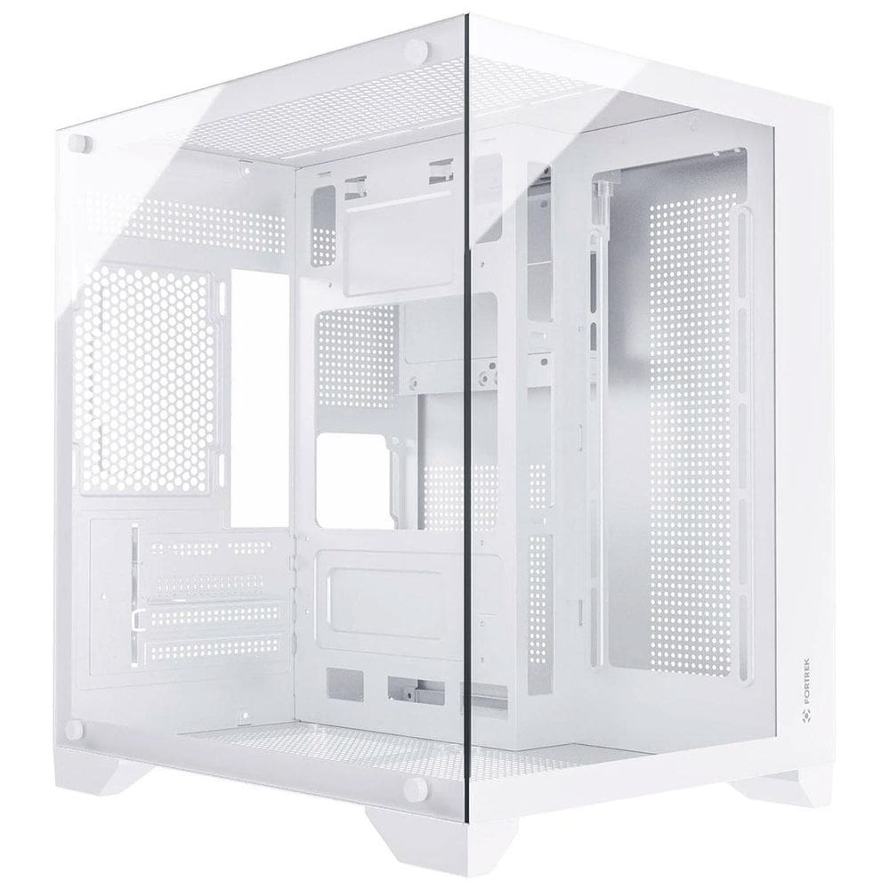 Gabinete Gamer Fortrek Clarity, Atx, Vidro, Branco- 83457