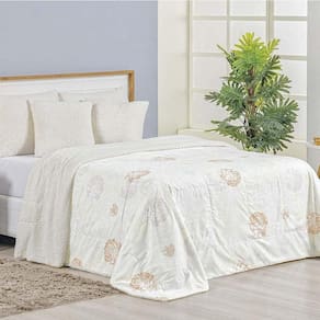 Cobertor Solteiro Top Line Estampado Hipercal/sherpa 1 Peça - Garden