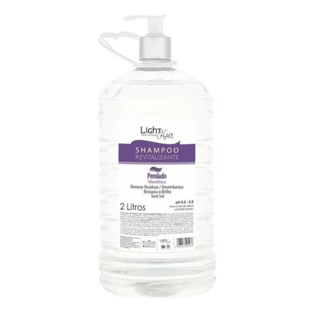 Light Hair Shampoo Mandioca Perolado 2L