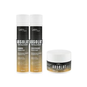 Light Hair Kit Absolut Fortalecedor Dos Fios