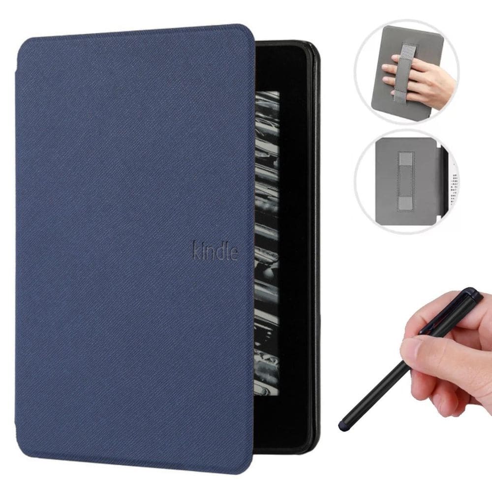 Capa C Alça Para Kindle 12 Geração Rs23Cv 6.0+ Caneta Touch