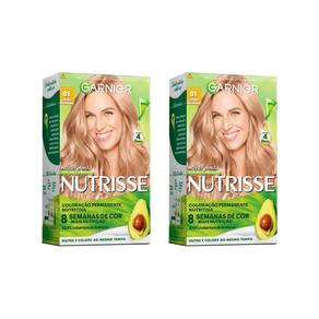 Coloraçao Nutrisse 81 Louro Cinz Cl/Louro Paixao Nac-Kit 2Un