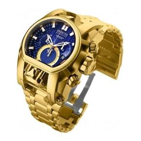 Relógio Zeus Magnum 25209 Banhado A Ouro 18K