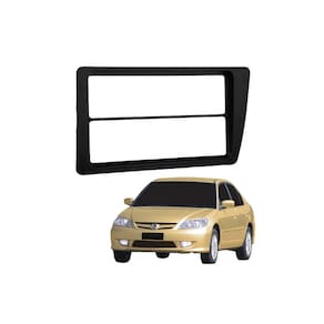 Moldura Painel Civic 02-06 DVD 2 Din Japonês - Completa