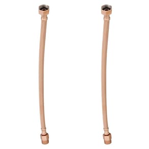 Kit 2 Engate Mangueira Flexível Rose Trançado Aço Inox 60Cm