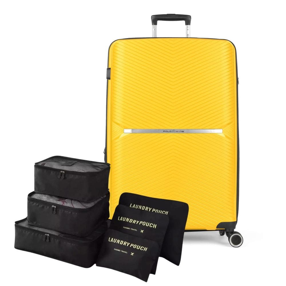 Mala Média 23Kg Despachar Material Premium Cadeado Tsa + Kit