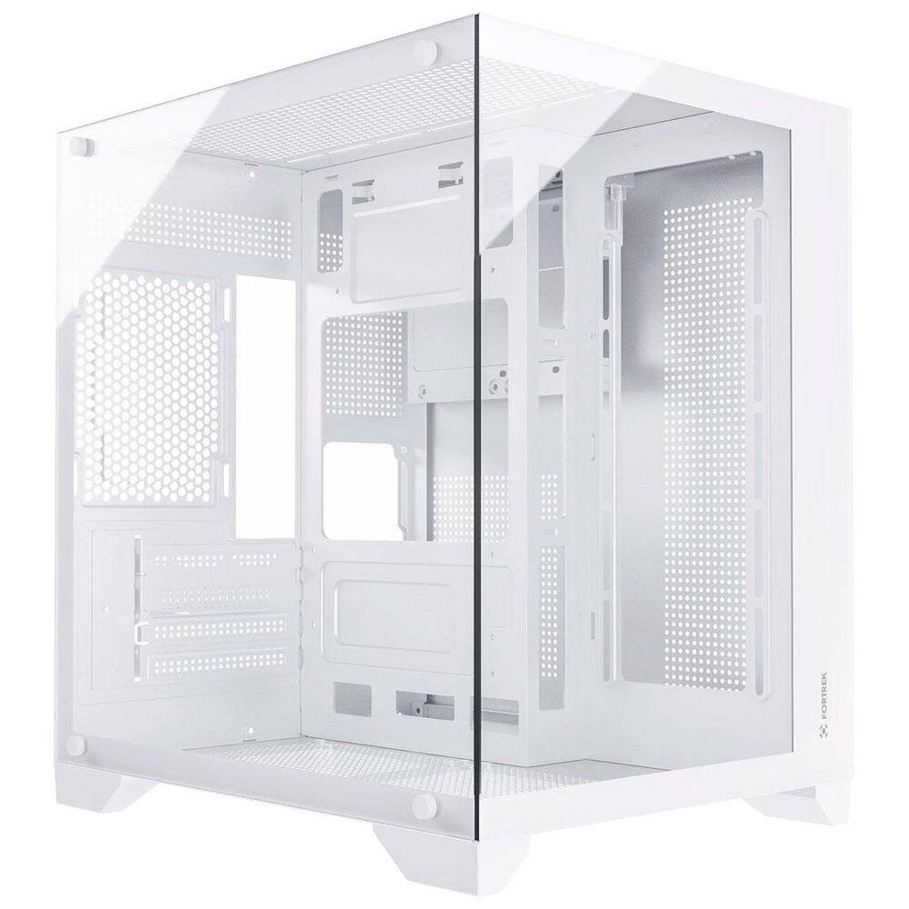 Gabinete Gamer Fortrek Clarity, Atx, Vidro, Branco- 83457