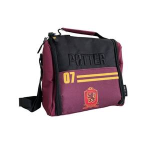 Lancheira Escolar Infantil Harry Potter Térmica Vinho Luxcel