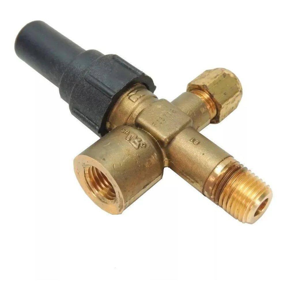 Válvula Angular 1/4 De Latão Mueller Refrigeration B35334
