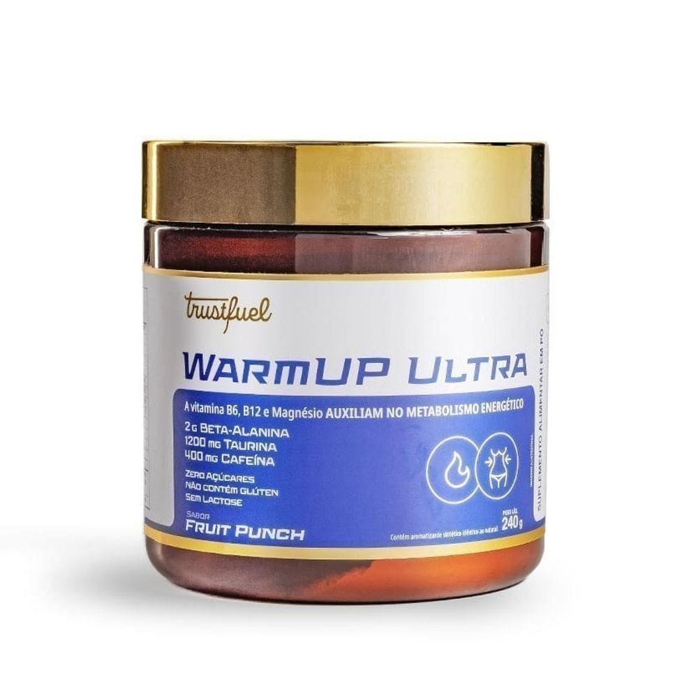 Suplemento Warmup Ultra Fruit Punch 240G Trustfuel