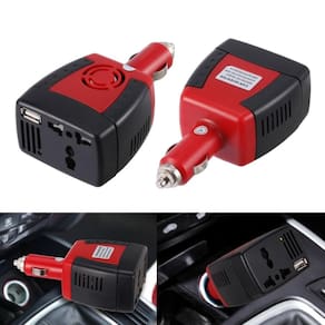 Inversor Conversor 150W 12V Para 110V Tomada Usb Carros Car