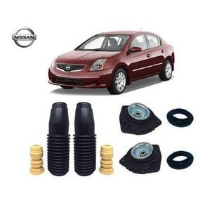 2 Kit Coxim Rolamento Batente Coifa Nissan Sentra 2010 2011 2012 2013