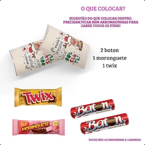 30 Lembrancinhas Natal Caixinhas Rena Mimo Cliente