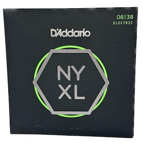Cordas De Guitarra 08 Daddario Nickel Profissional Nyxl0838