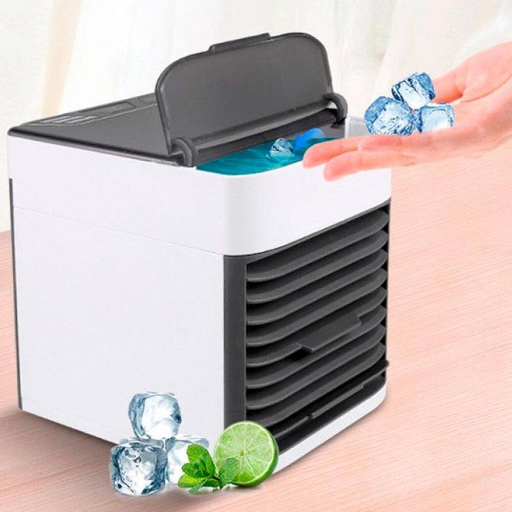 Mini Ventilador Usb Portátil Ar Condicionado Ideal Uso