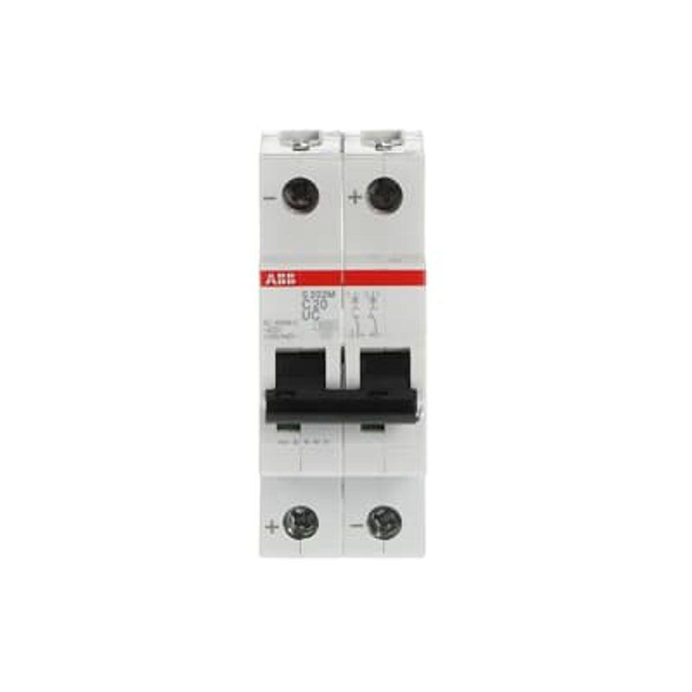 Minidisjuntor Bipolar 400v 20a S202m-c20uc - Abb