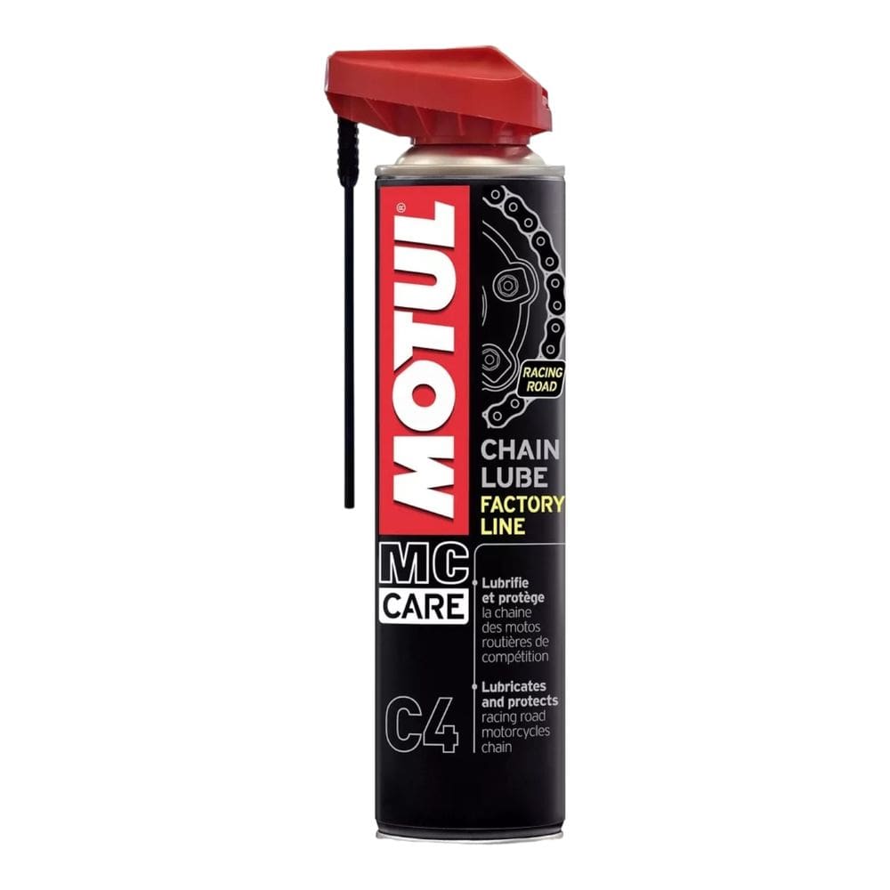 Oleo Motul C4 400ml Graxa Spray Lubrificante Corrente Moto Uso Acima 600cc Chain Lube Factory Line