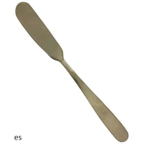 Kit 12 Espátula Para Manteiga Linha Premium 15,2Cm Aço Inox