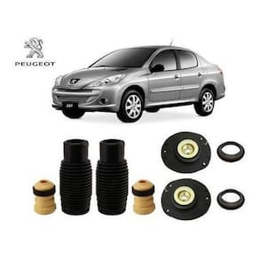 Par Kit Coxim Rolamento Batente Peugeot 207 Passion 2009