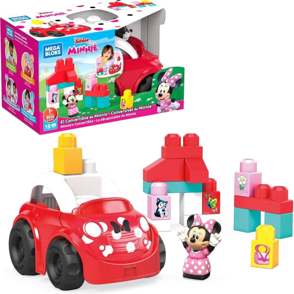Conjunto Mega Bloks Disney Conversível da Minnie GWF96