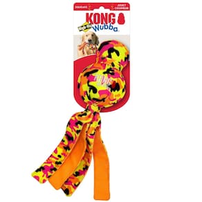 Brinquedo Pelúcia Kong Wubba Ballistic High-Viz Para Cães Grande
